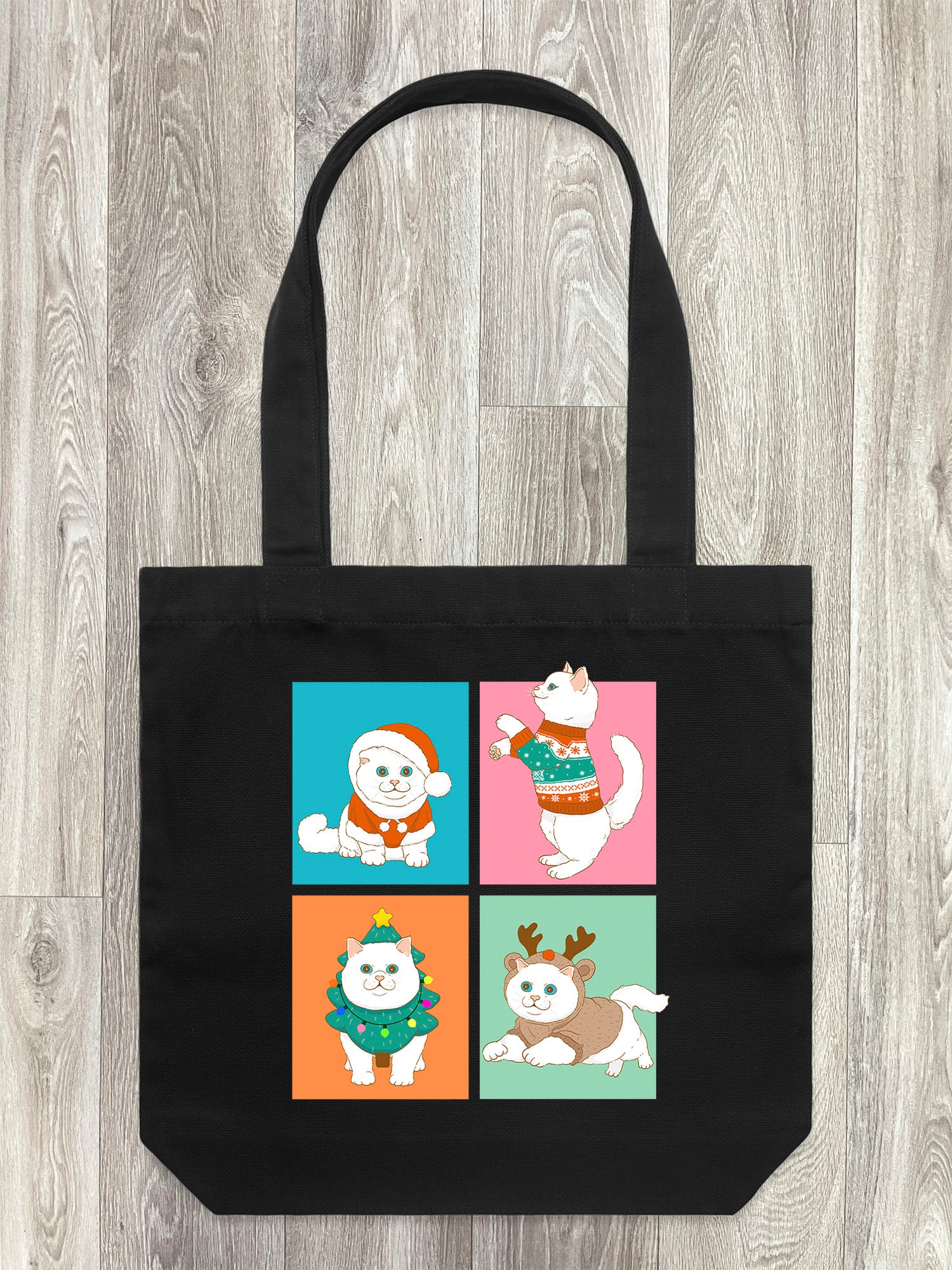 Purrmas Edith Tote Bag