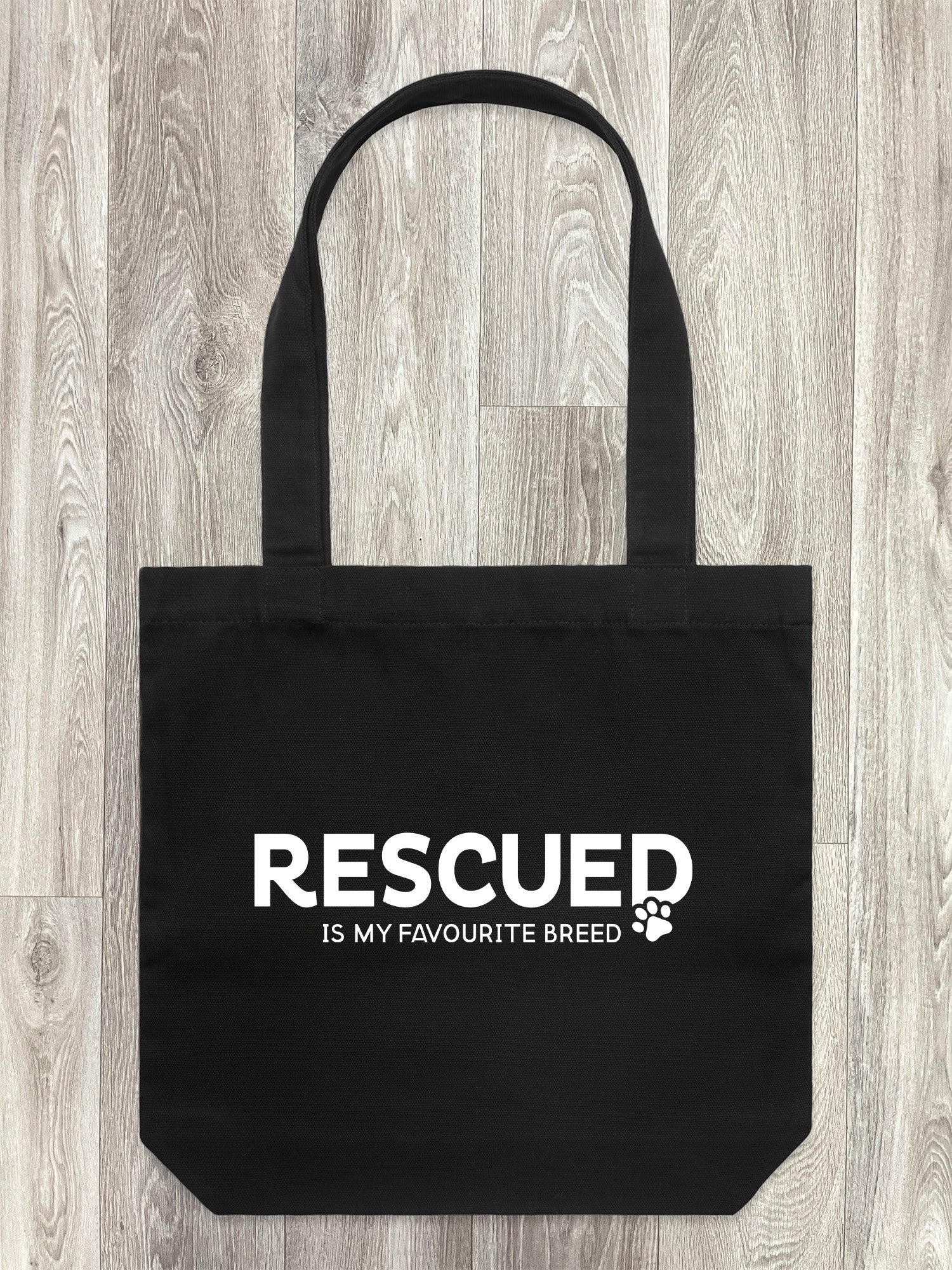 Rescued Is My Favourite Breed Edith Tote Bag