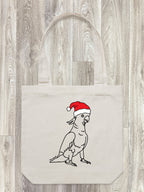 Sulphur-Crested Cockatoo Christmas Edition Edith Tote Bag