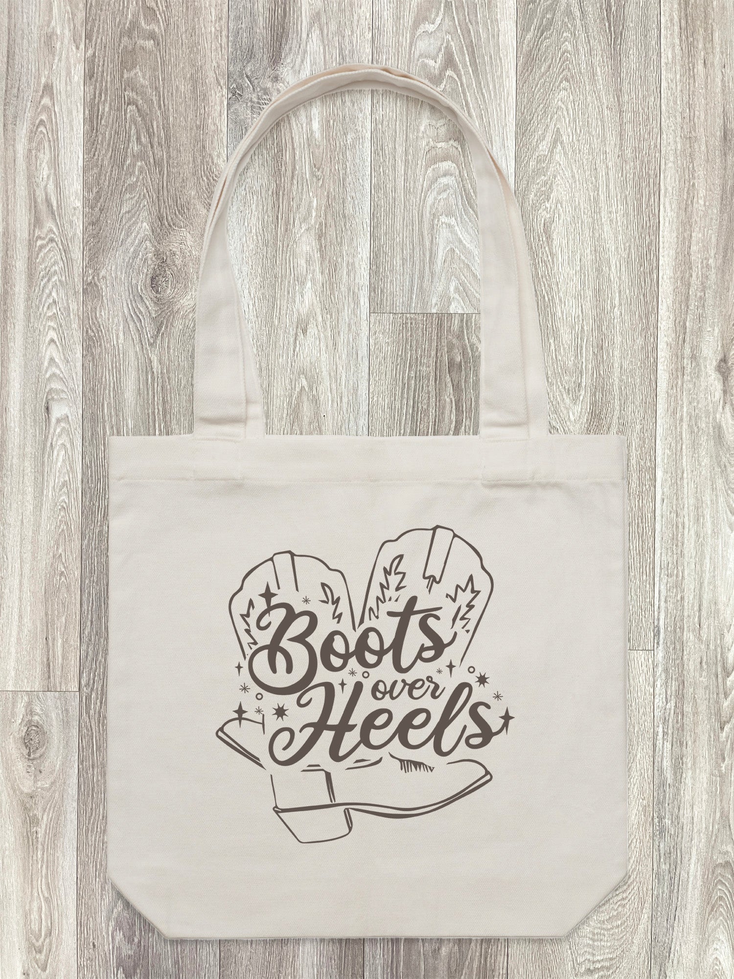 Boots Over Heels Edith Tote Bag