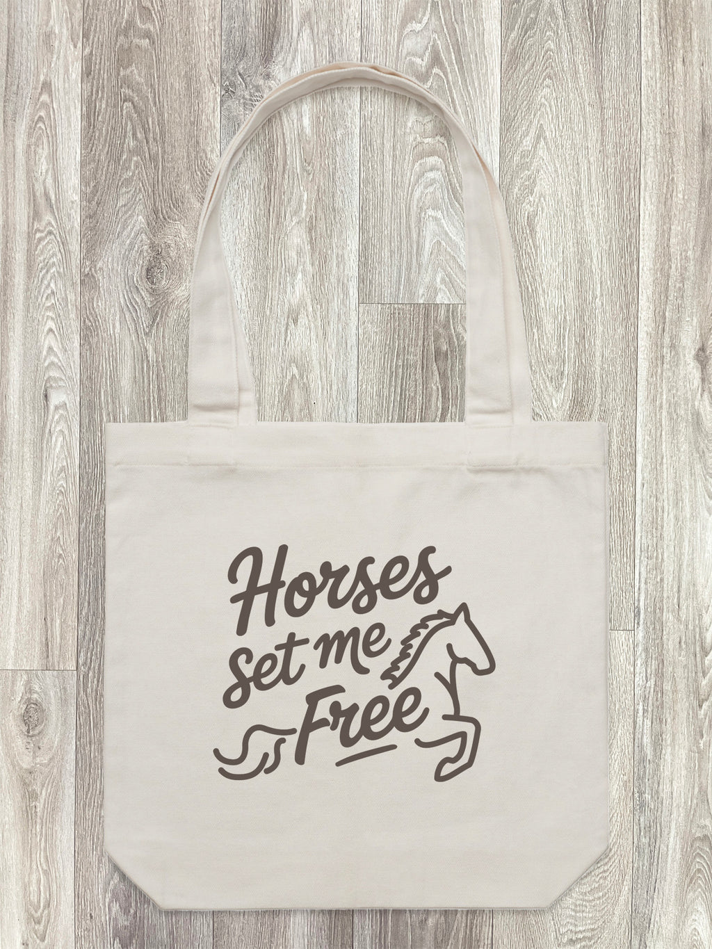 Horses Set Me Free Edith Tote Bag