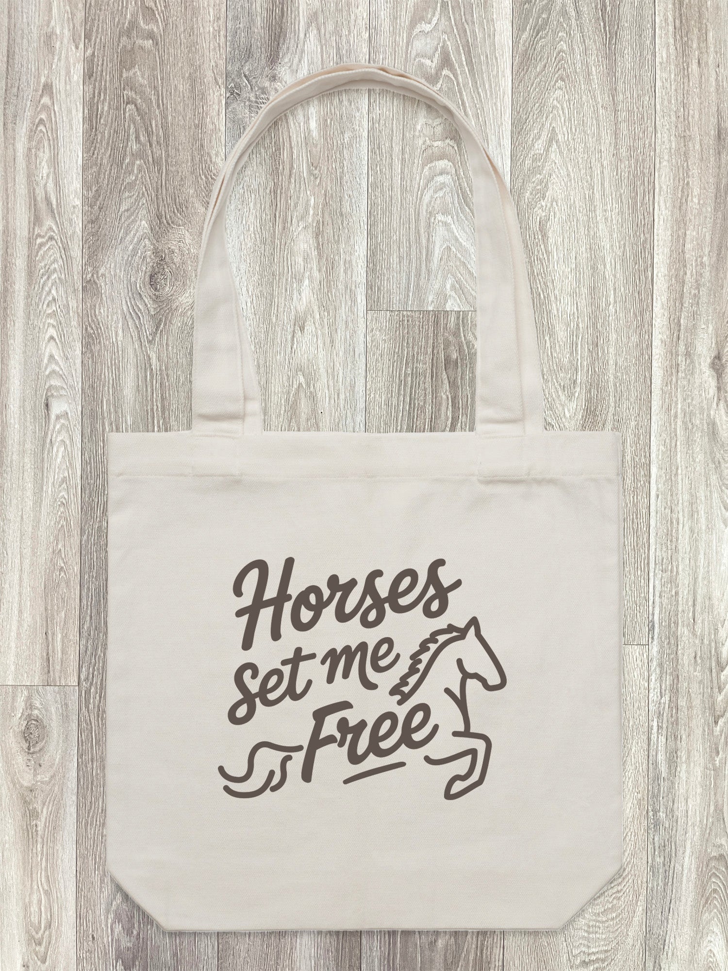 Horses Set Me Free Edith Tote Bag