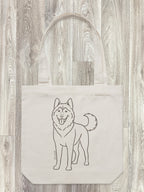 Husky Edith Tote Bag
