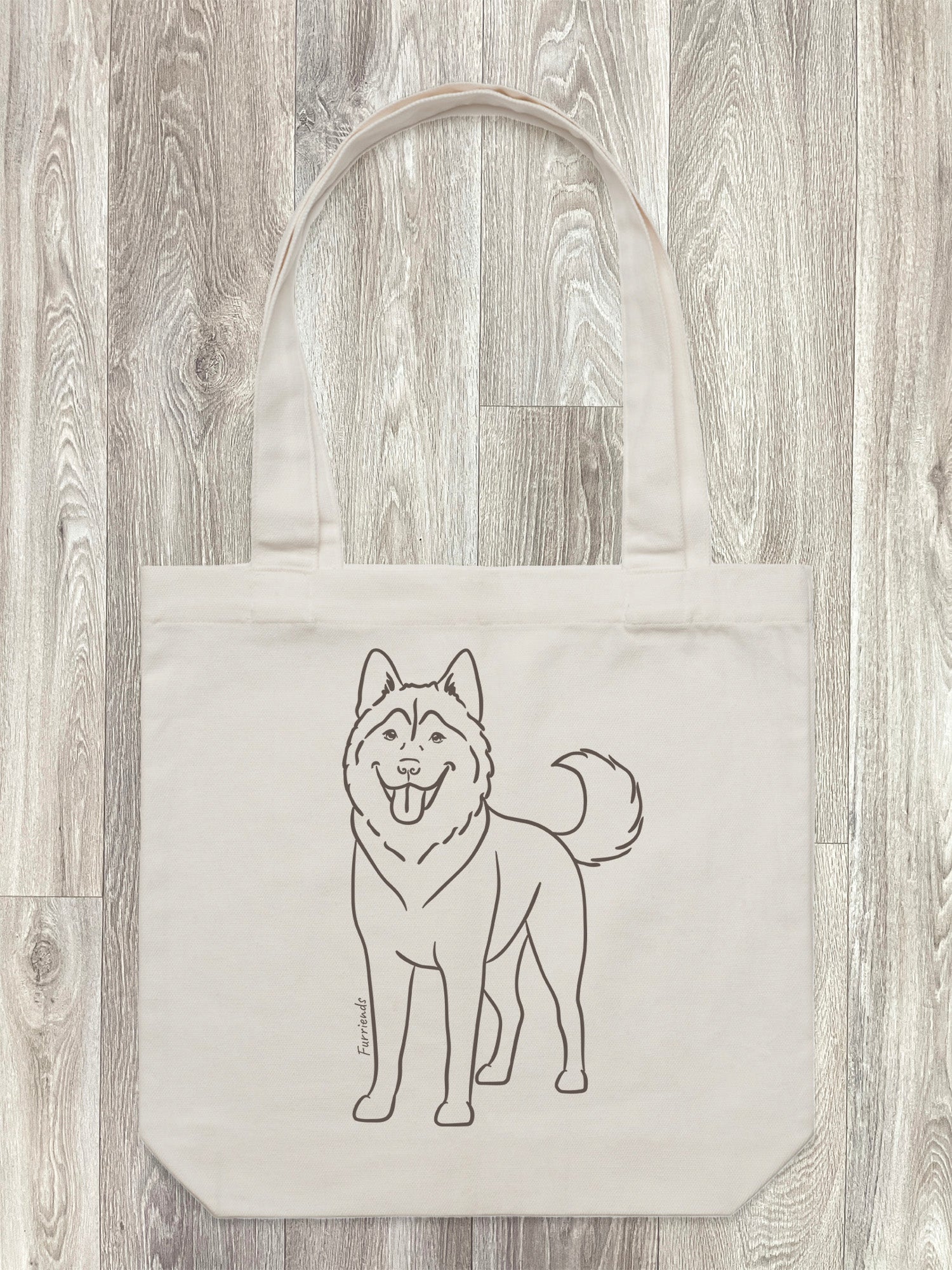 Husky Edith Tote Bag