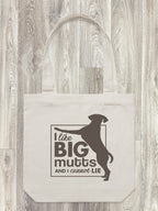I Like Big Mutts Edith Tote Bag