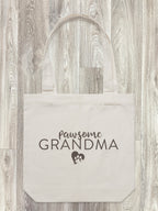 Pawsome Grandma Edith Tote Bag