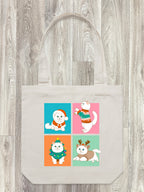 Purrmas Edith Tote Bag