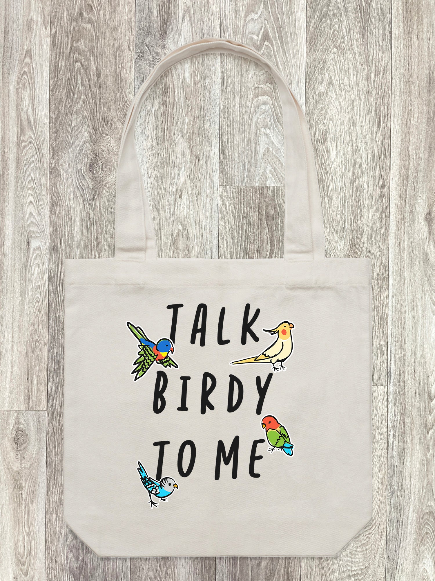 Talk Birdy To Me Edith Tote Bag
