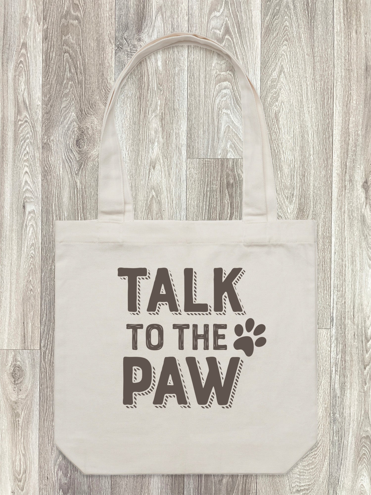 Talk To The Paw Edith Tote Bag