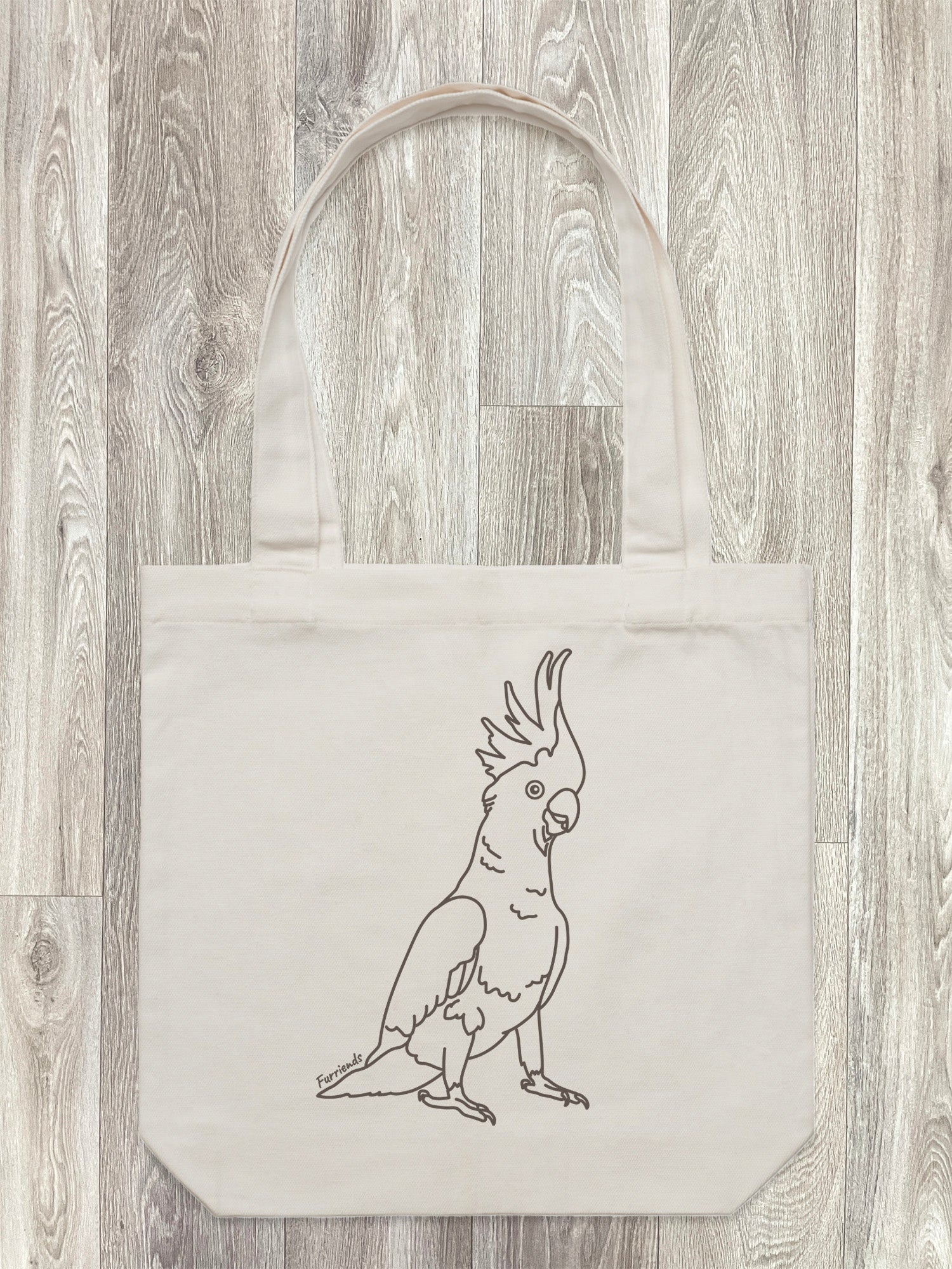 Sulphur-Crested Cockatoo Edith Tote Bag