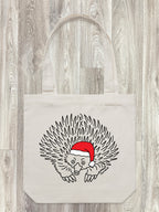 Echidna Christmas Edition Edith Tote Bag