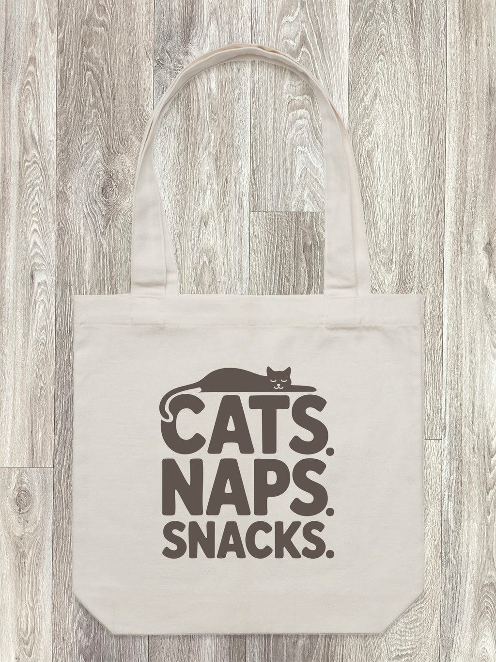 Cats. Naps. Snacks. Edith Tote Bag