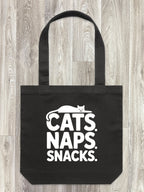 Cats. Naps. Snacks. Edith Tote Bag