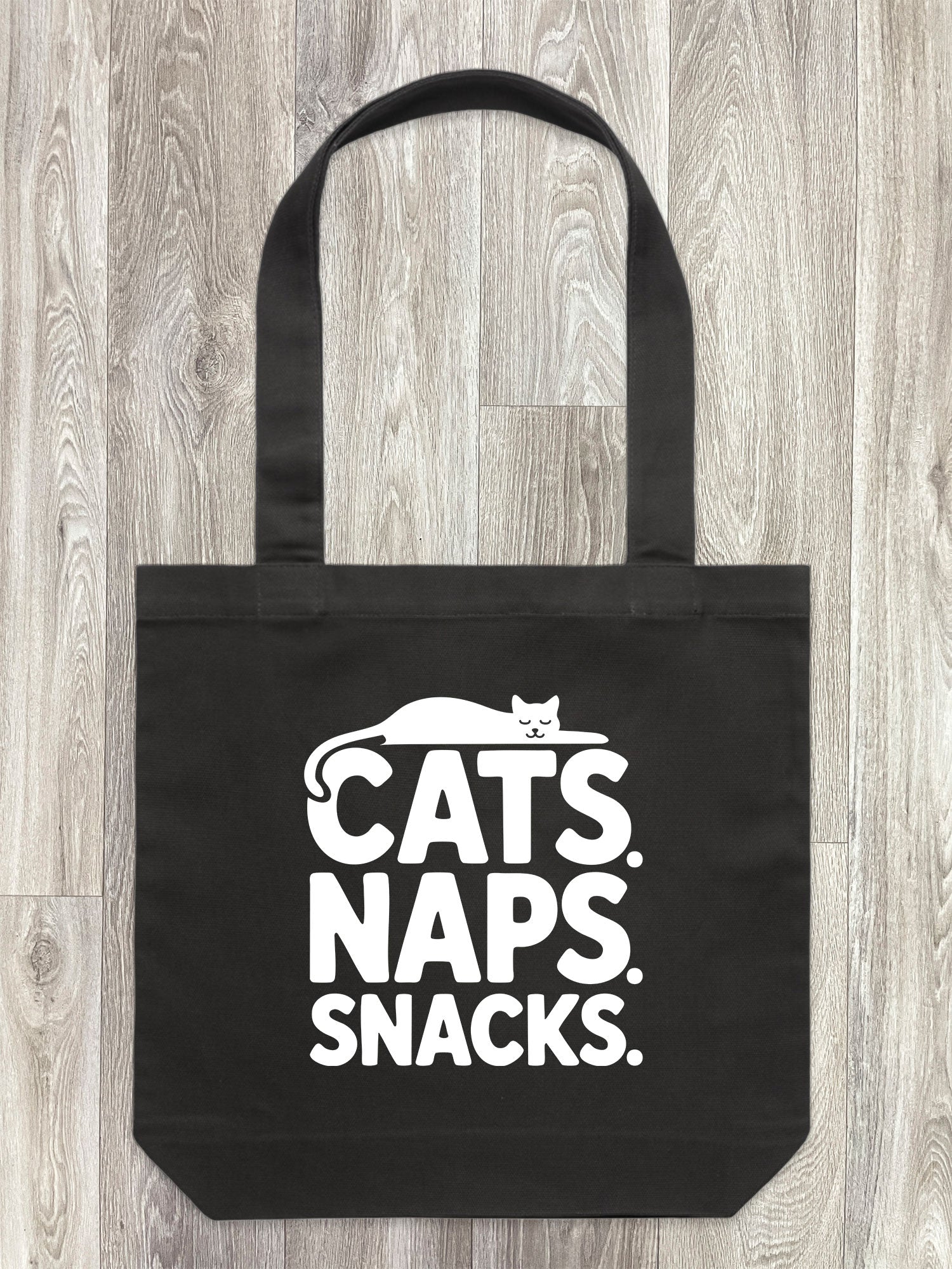 Cats. Naps. Snacks. Edith Tote Bag
