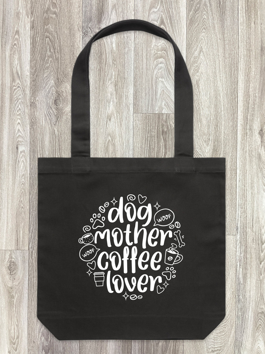 Dog Mother Coffee Lover Edith Tote Bag