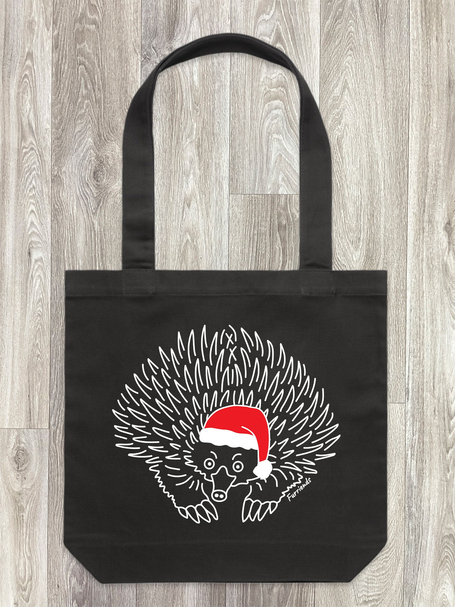 Echidna Christmas Edition Edith Tote Bag