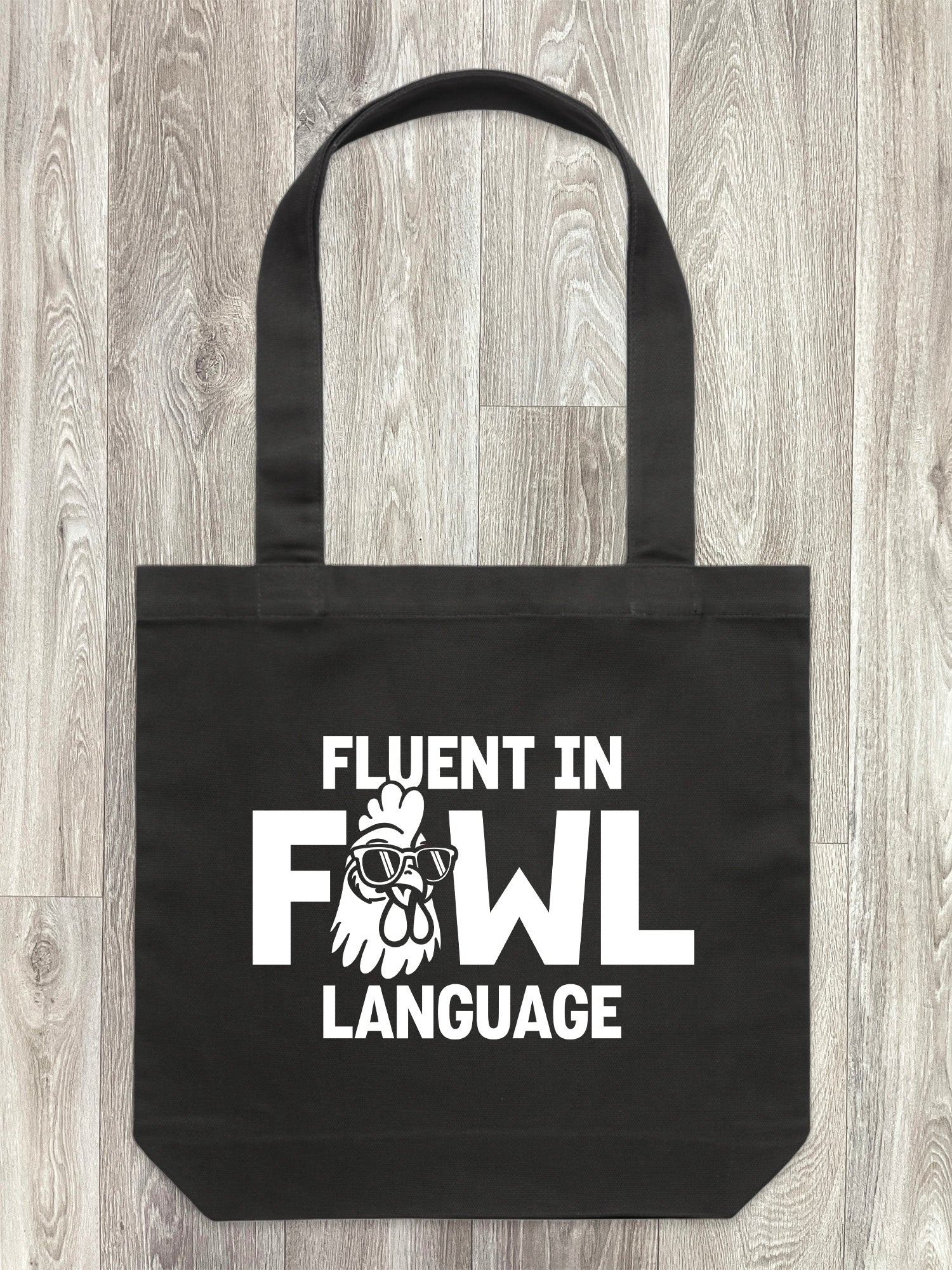 Fluent In Fowl Language Edith Tote Bag