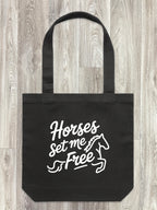 Horses Set Me Free Edith Tote Bag