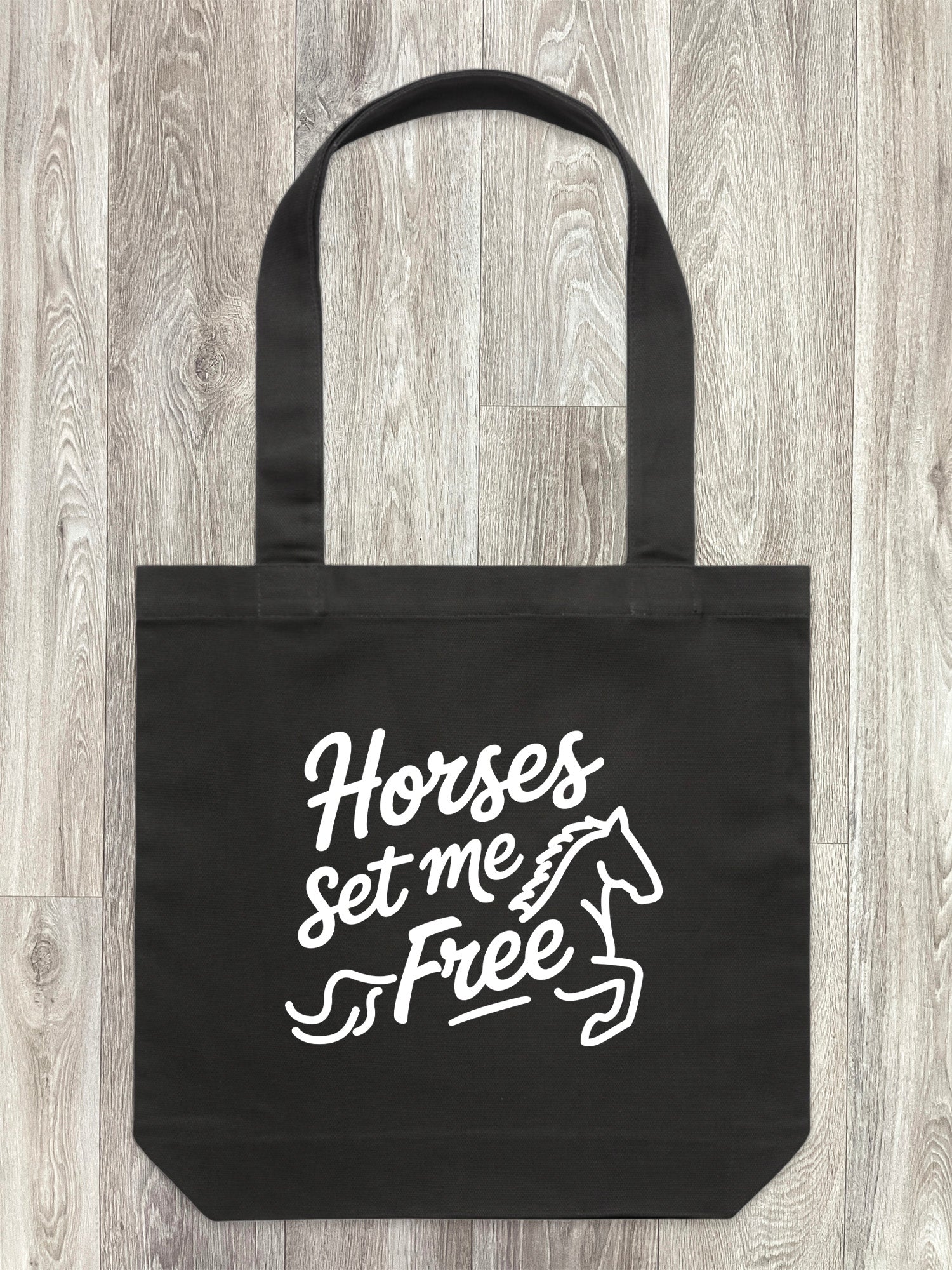 Horses Set Me Free Edith Tote Bag