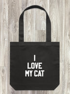 I Love My Cat Edith Tote Bag