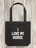 I Love My Horse Edith Tote Bag