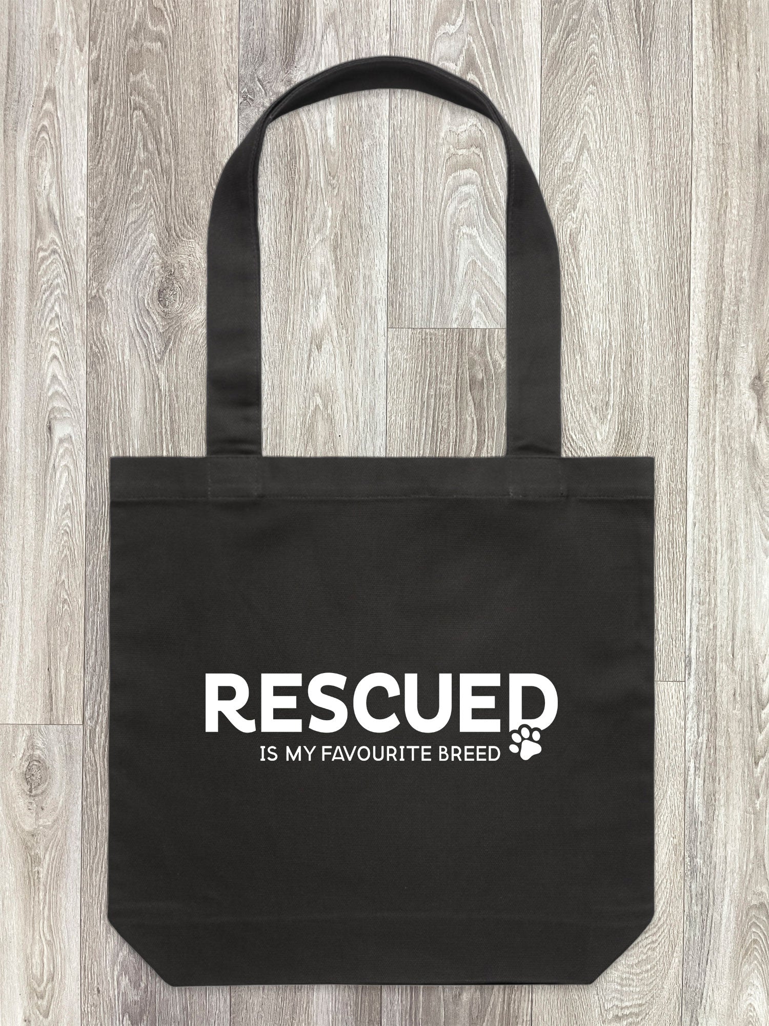 Rescued Is My Favourite Breed Edith Tote Bag