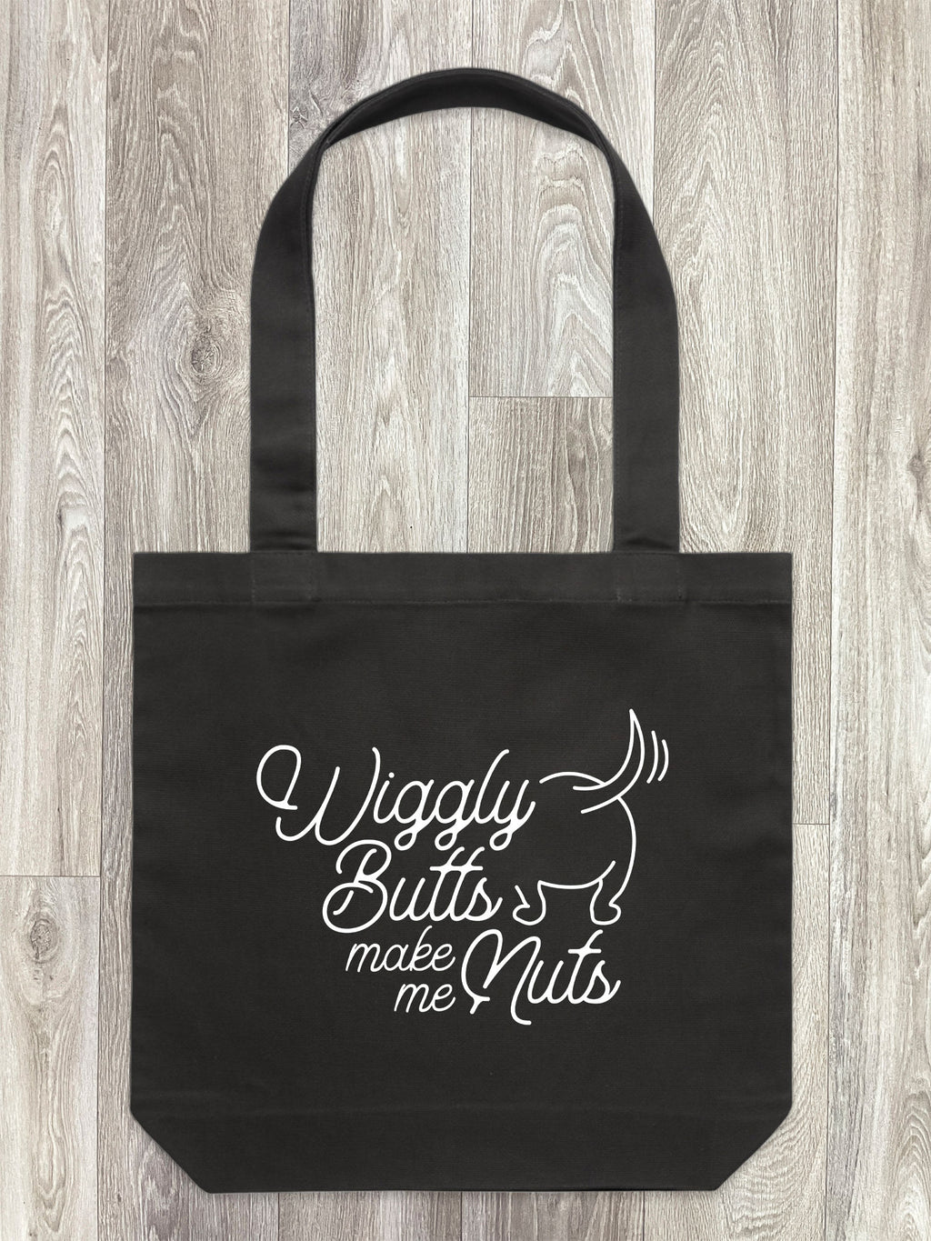 Wiggly Butts Make Me Nuts Edith Tote Bag