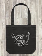 Wiggly Butts Make Me Nuts Edith Tote Bag