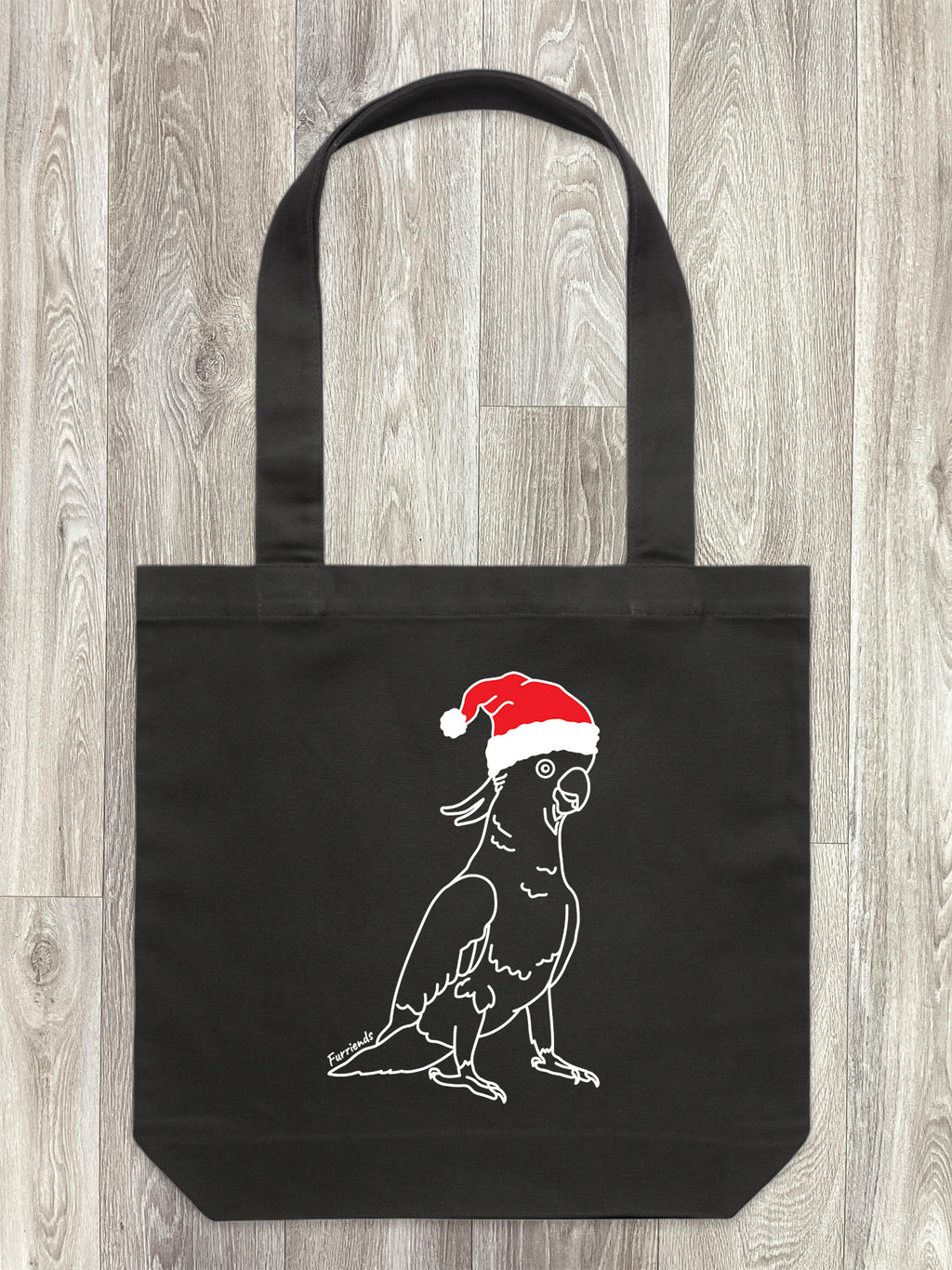 Sulphur-Crested Cockatoo Christmas Edition Edith Tote Bag