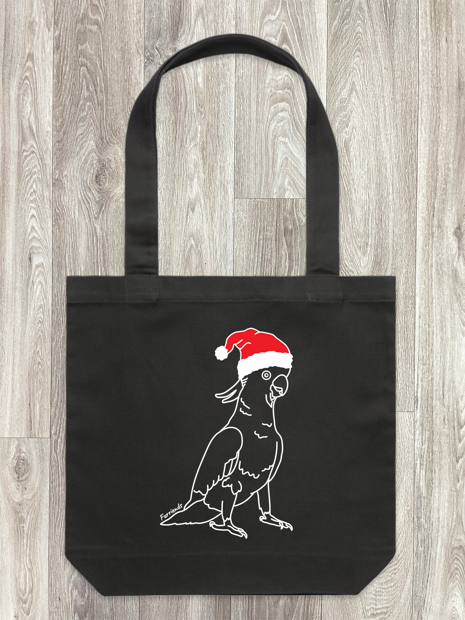 Sulphur-Crested Cockatoo Christmas Edition Edith Tote Bag