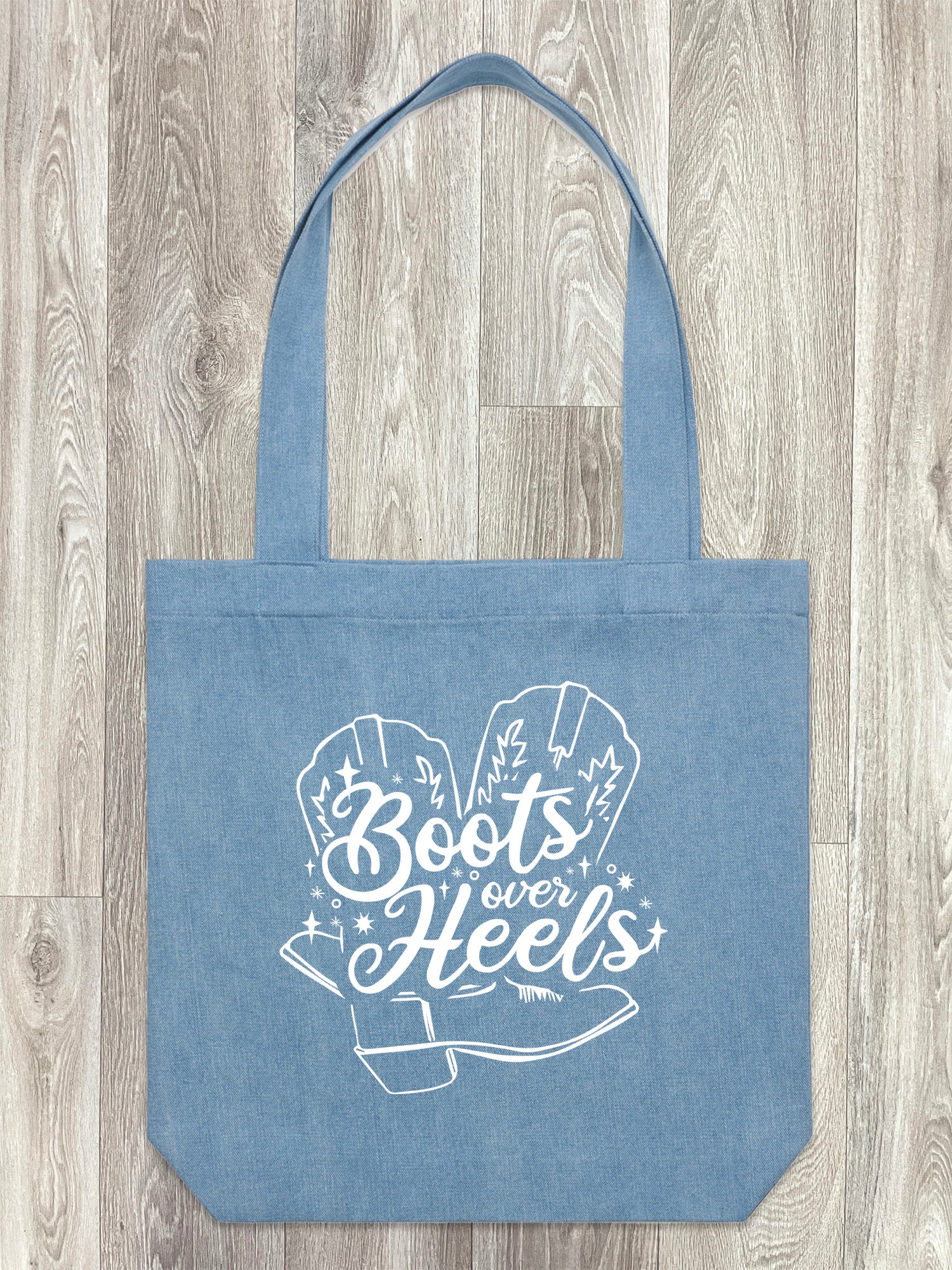 Boots Over Heels Edith Tote Bag