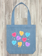 Candy Hearts - Cat Edith Tote Bag