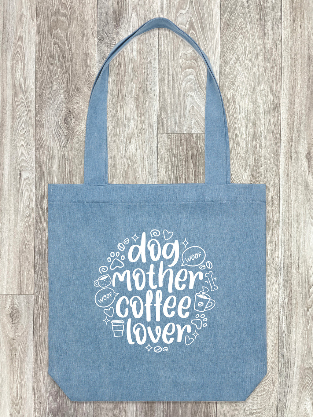 Dog Mother Coffee Lover Edith Tote Bag