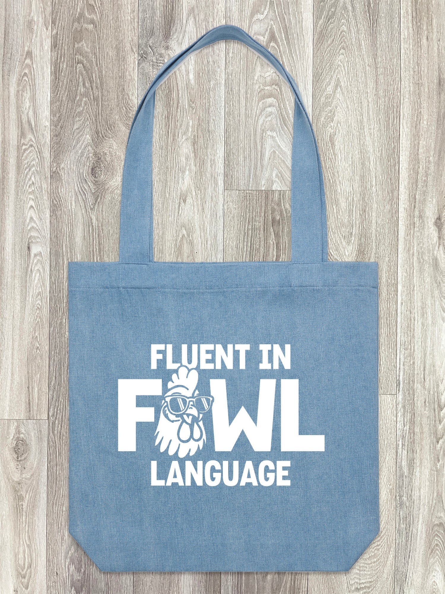 Fluent In Fowl Language Edith Tote Bag