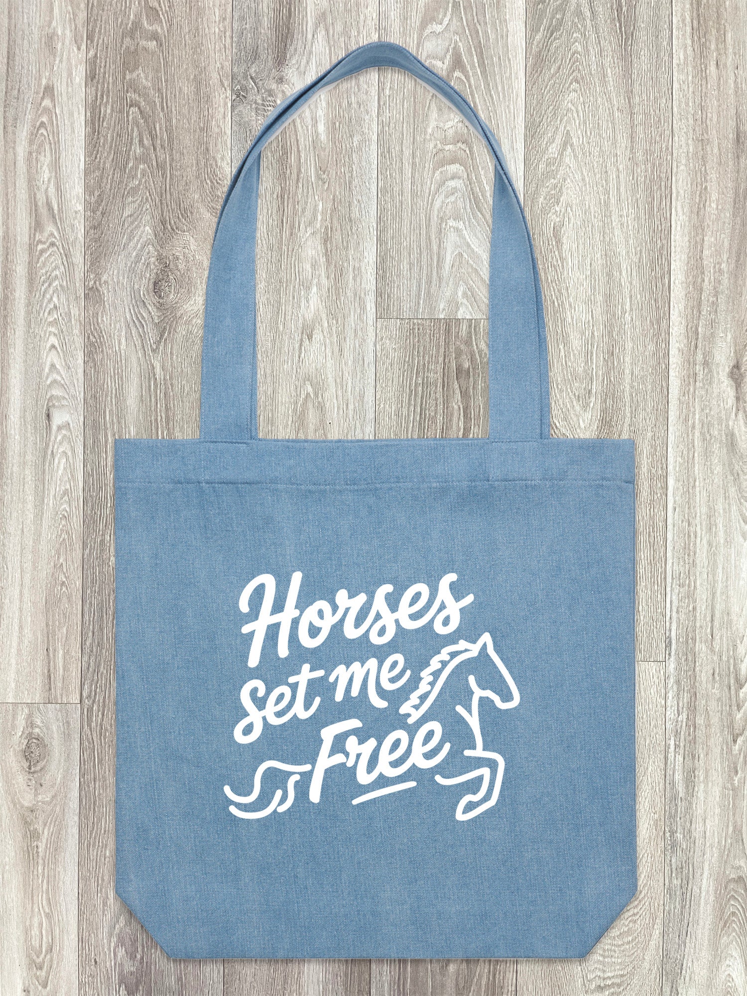 Horses Set Me Free Edith Tote Bag