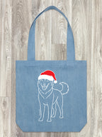 Husky Christmas Edition Edith Tote Bag