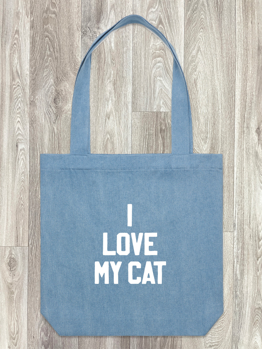 I Love My Cat Edith Tote Bag