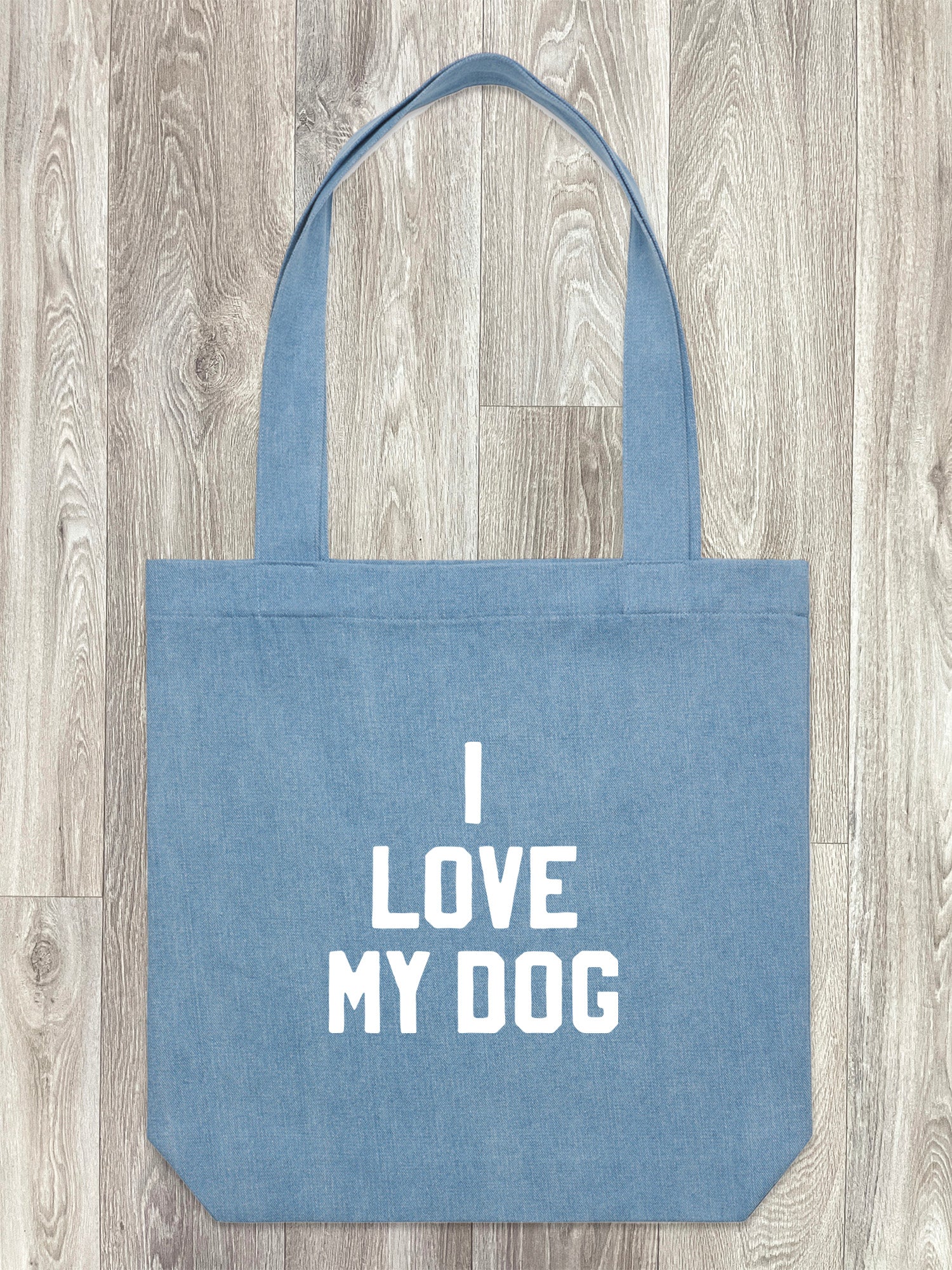 I Love My Dog Edith Tote Bag