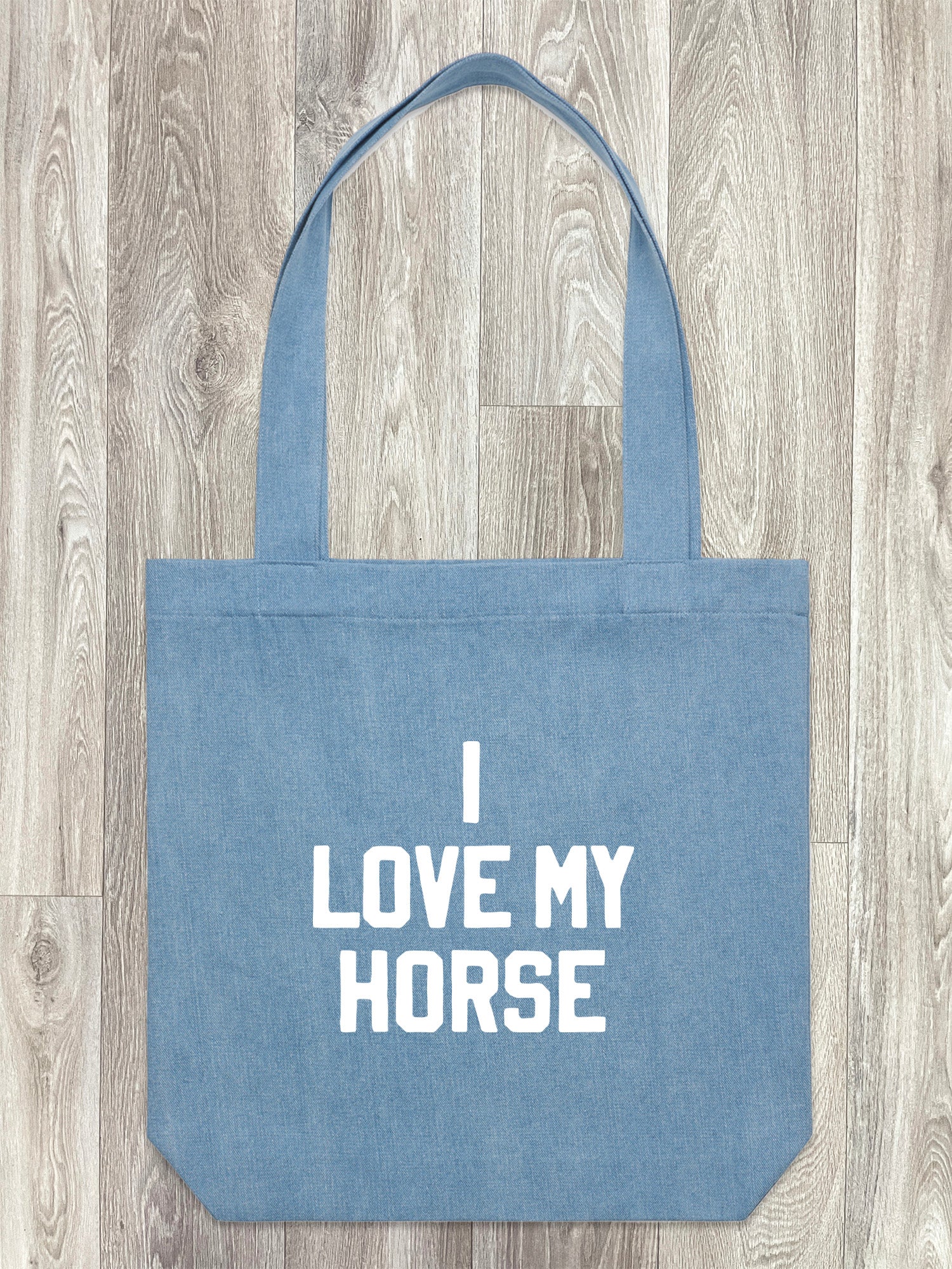 I Love My Horse Edith Tote Bag