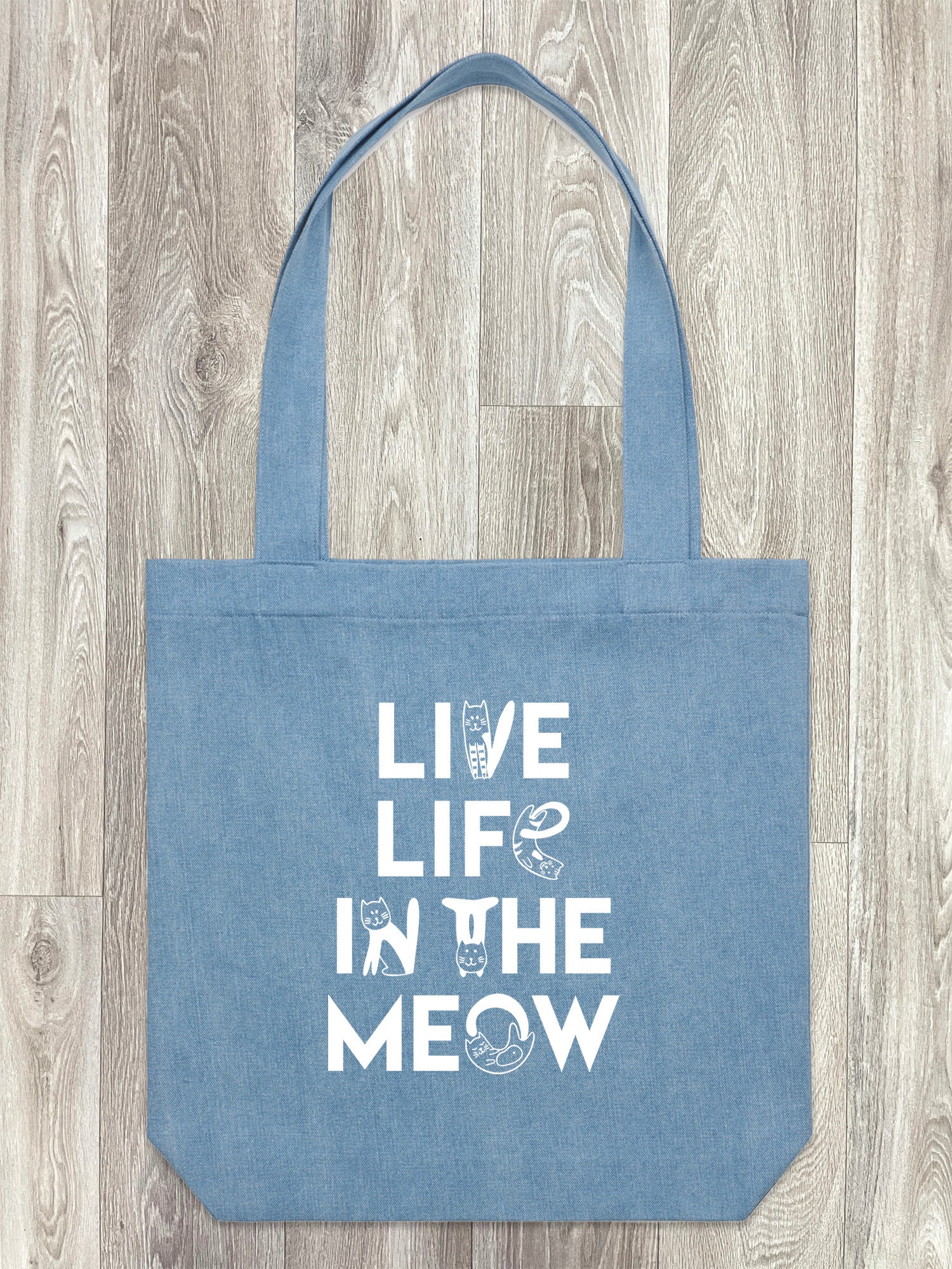 Live Life In The Meow Edith Tote Bag