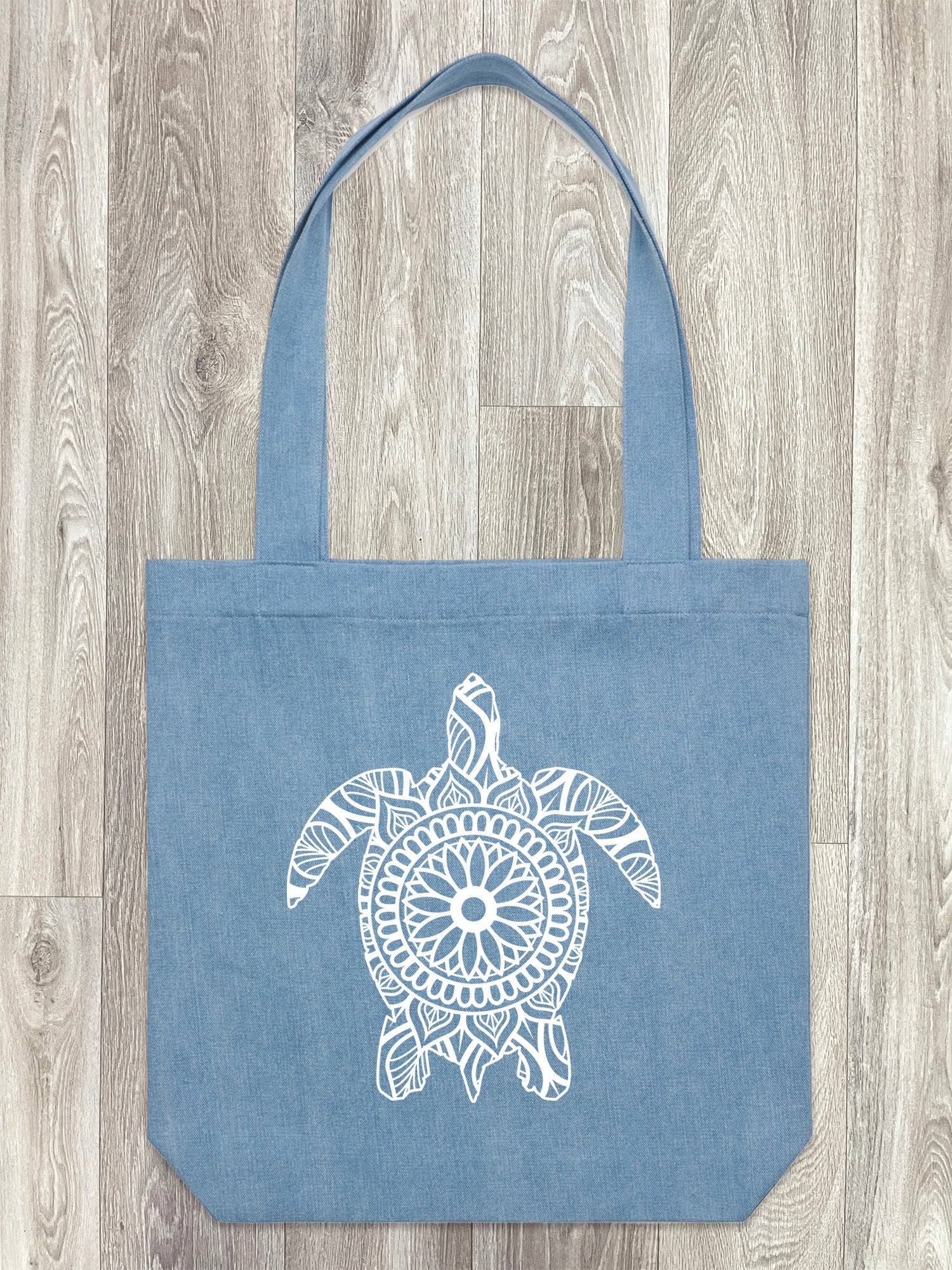 Turtle Mandala Edith Tote Bag