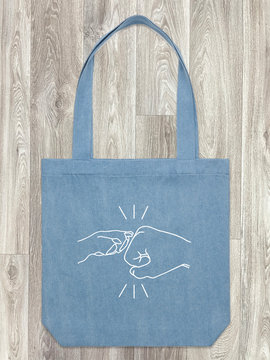 Paw Fist Bump Edith Tote Bag