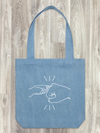 Paw Fist Bump Edith Tote Bag