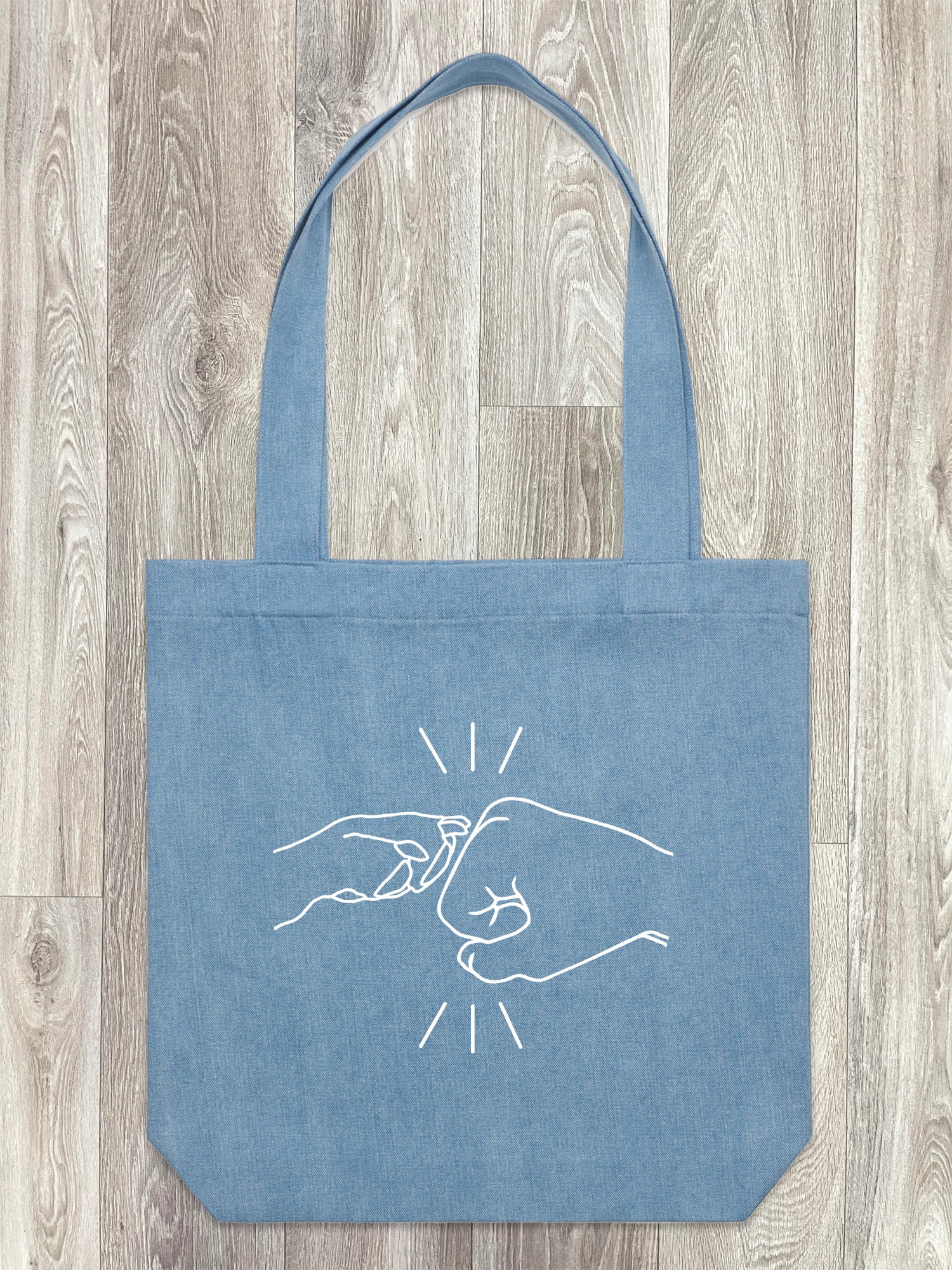 Paw Fist Bump Edith Tote Bag