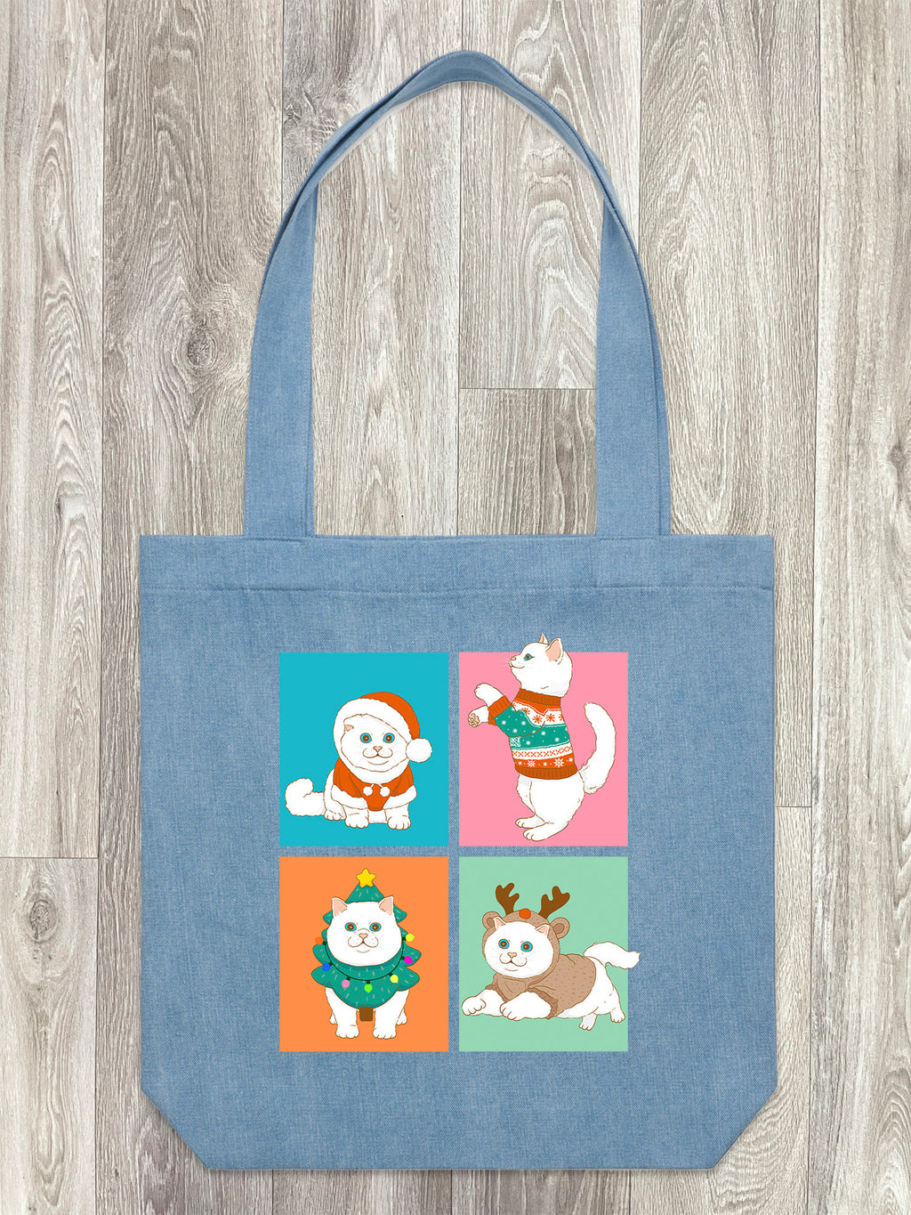 Purrmas Edith Tote Bag