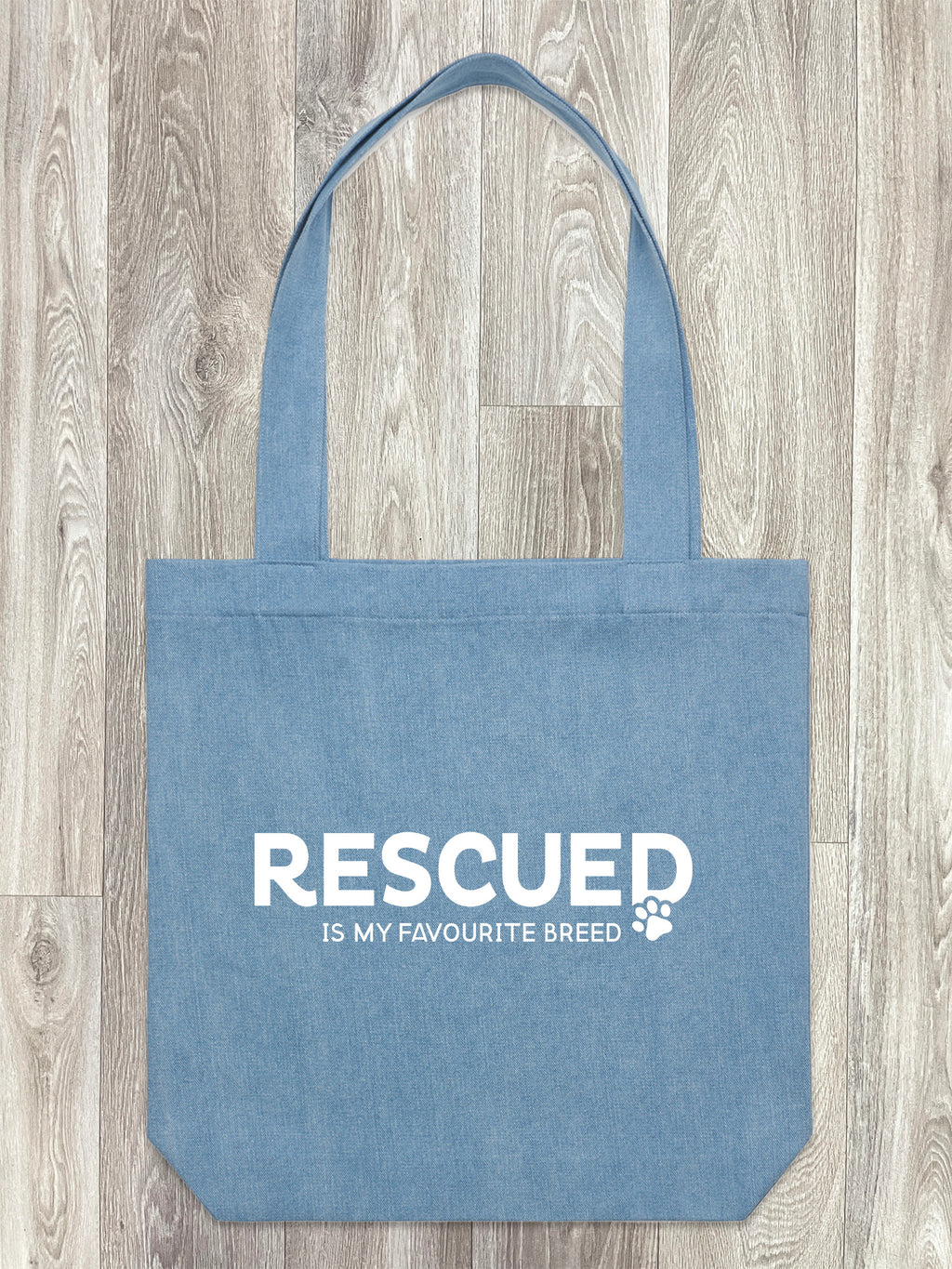 Rescued Is My Favourite Breed Edith Tote Bag