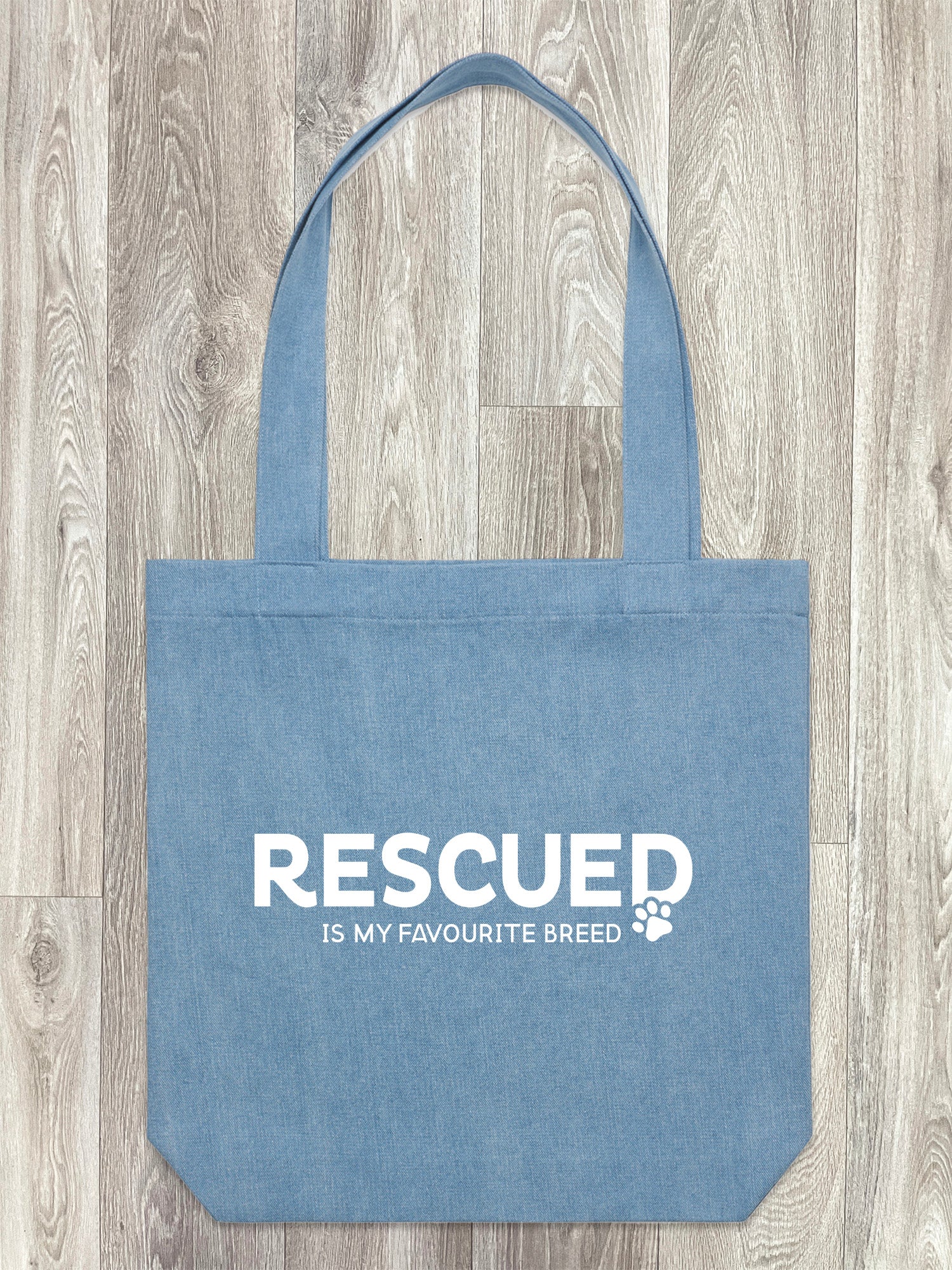 Rescued Is My Favourite Breed Edith Tote Bag