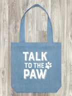 Talk To The Paw Edith Tote Bag
