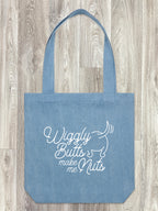 Wiggly Butts Make Me Nuts Edith Tote Bag