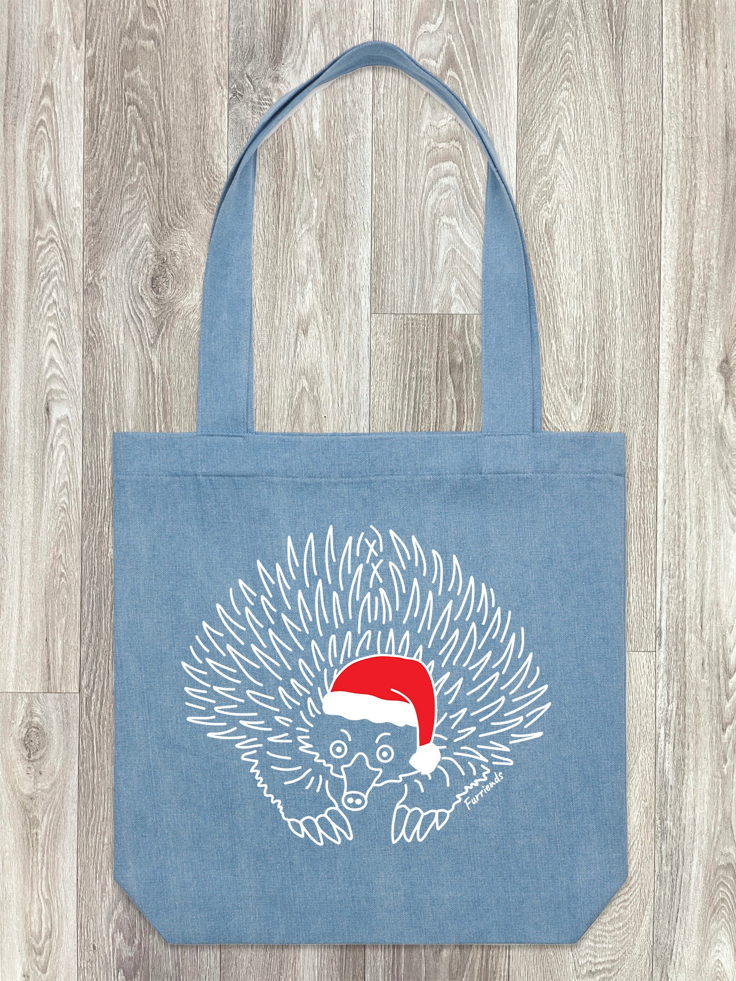 Echidna Christmas Edition Edith Tote Bag